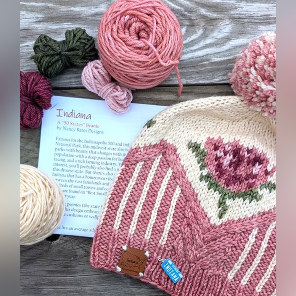 Indiana Beanie Knitting Kit - Picture 2 of 7